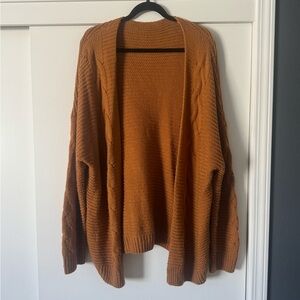 Cozy Women's Sweater in Warm Brown